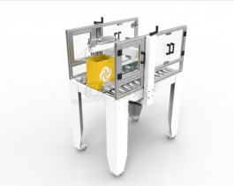 自動(dòng)封口機(jī)-紙箱折蓋封口機(jī)設(shè)計(jì)3D模型圖